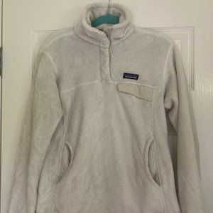 womens patagonia jacket medium white